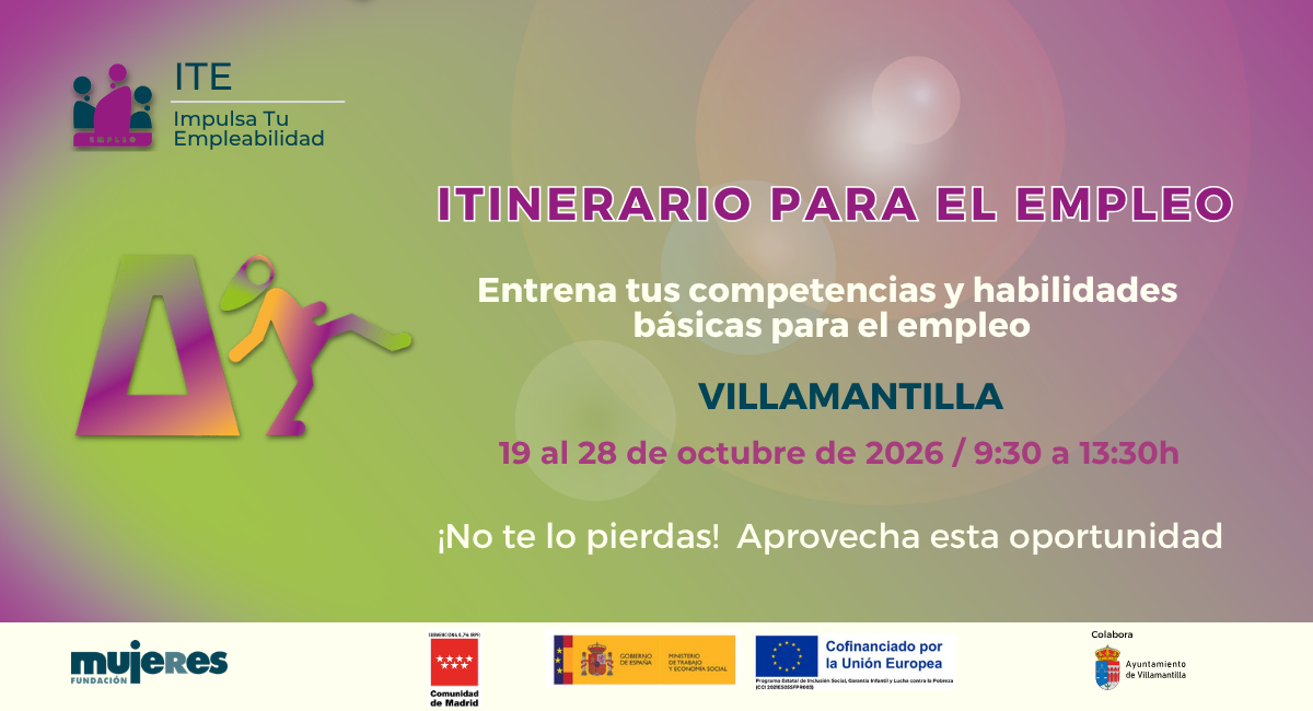 Formación para el empleo en Villamantilla