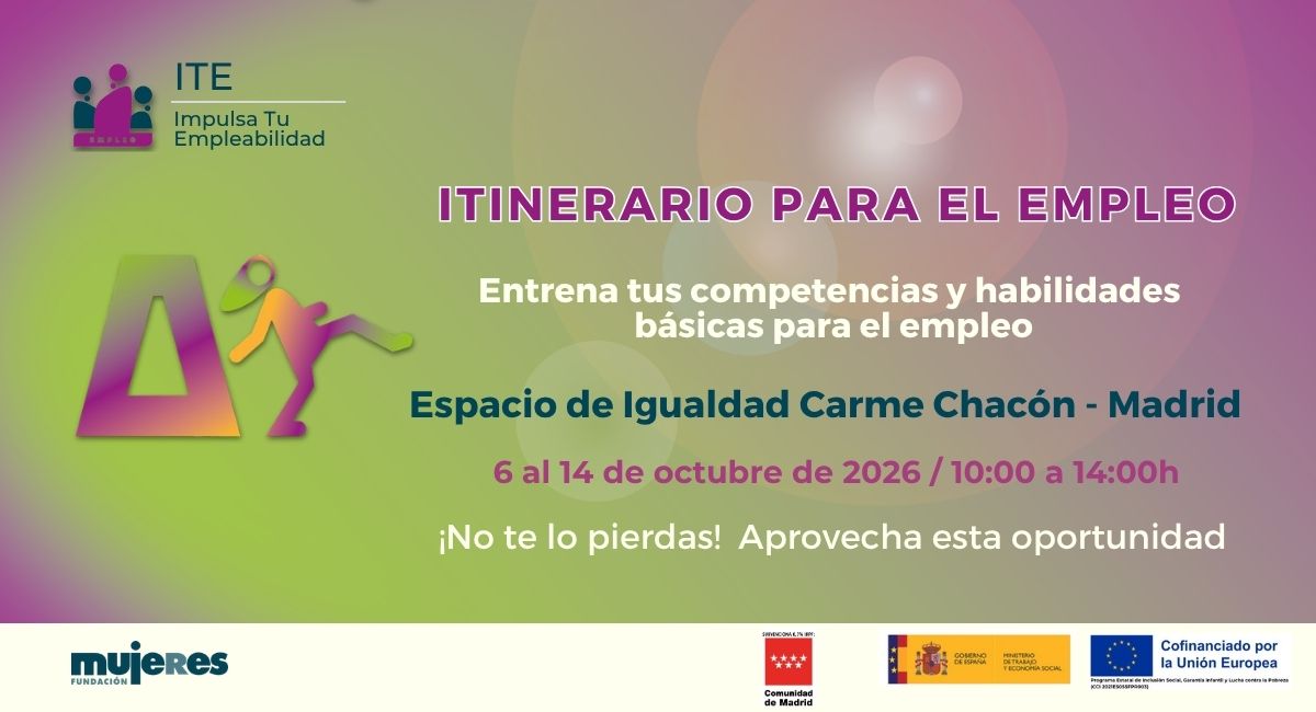 Formación para el empleo en Espacio de Igualdad Carme Chacón